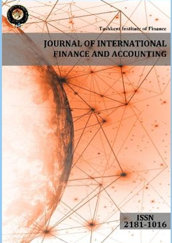 “Xalqaro moliya va hisob” ilmiy elektron jurnali (Journal of International Finance and Accounting)