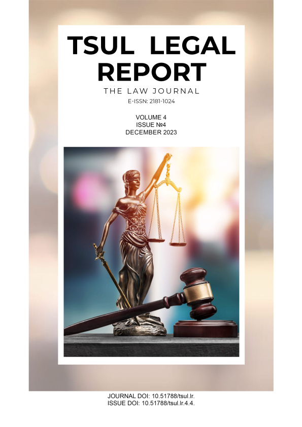 TSUL Legal Report elektron jurnali