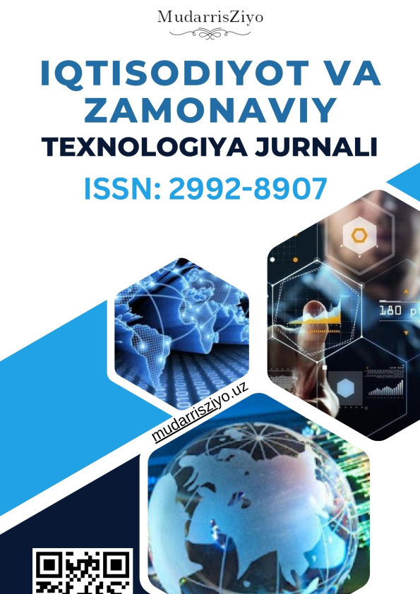 IQTISODIYOT VA ZAMONAVIY TEXNOLOGIYA