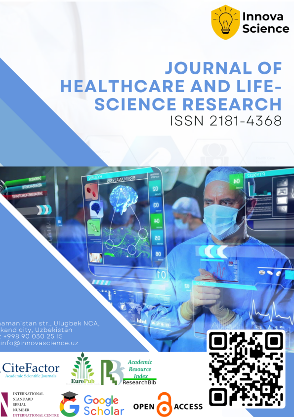 JOURNAL OF HEALTHCARE AND LIFE-SCIENCE RESEARCH