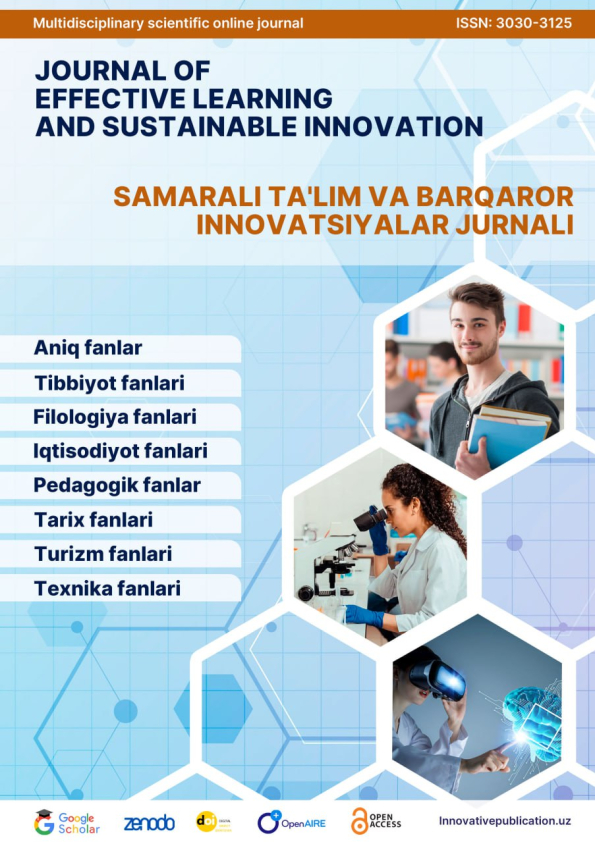 Samarali taʼlim va barqaror innovatsiyalar jurnali